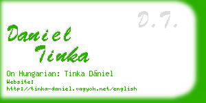 daniel tinka business card